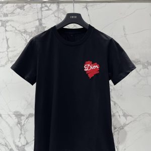 Dior 2026SS Embroidered Heart Tee