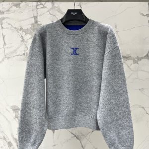 Celine 2025FW Triomphe Jacquard Sweater