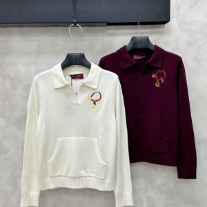 Gucci 2025FW Collared Wool Sweater