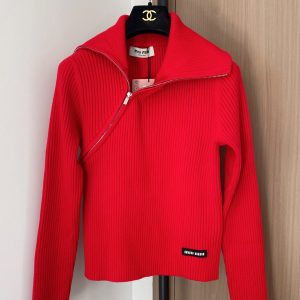 Miu Miu 2025FW Logo Sweater