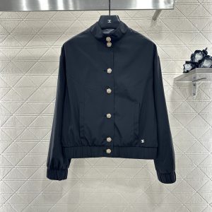 Chanel 26 Early Spring New Stand Collar Jacket
