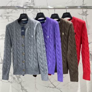 Polo Ralph Lauren 26 Early Spring New Cable Knit Cardigan