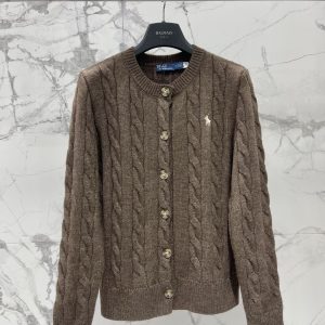 Polo Ralph Lauren 26 Early Spring New Cable Knit Cardigan