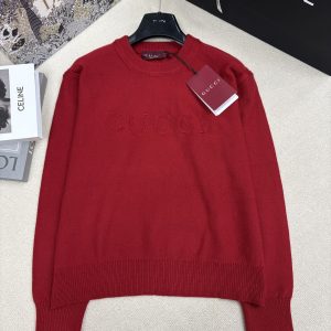 Gucci 26 Early Spring New Knit Round Neck Pullover