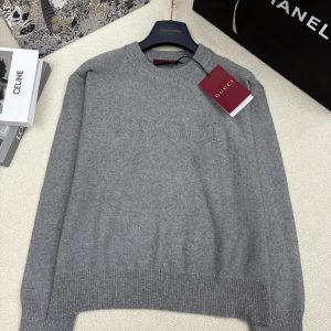 Gucci 26 Early Spring New Knit Round Neck Pullover