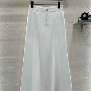 Chanel 26 Early Spring New Lapel Top Pleated Wide Leg Pants Set