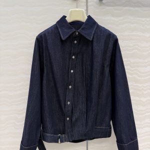 Loewe 26 Early Spring New Diagonal Button Denim Jacket