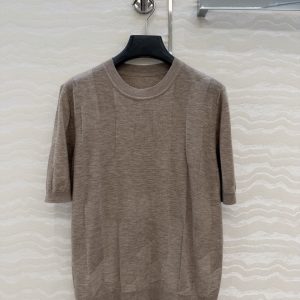 Hermes 26 Early Spring New 16-gauge Wool Knit Top