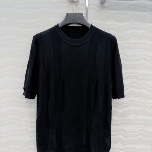 Hermes 26 Early Spring New 16-gauge Wool Knit Top