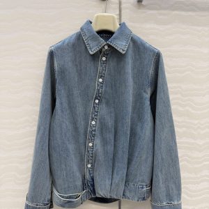 Loewe 26 Early Spring New Diagonal Button Denim Jacket