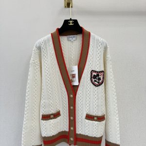 Chanel 26 Early Spring New V-neck Cardigan