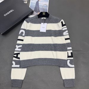 Celine 26 Early Spring New Sequin Knit Long Sleeve