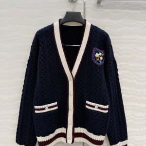 Chanel 26 Early Spring New Coco American College Cardigan