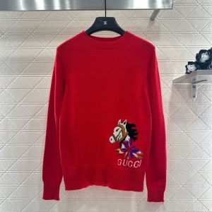 Gucci 26 Early Spring New Year Horse Knit Sweater