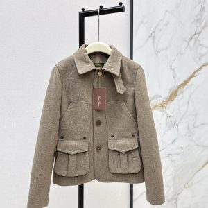 Loro Piana 26SS Early Spring New Wool Blazer