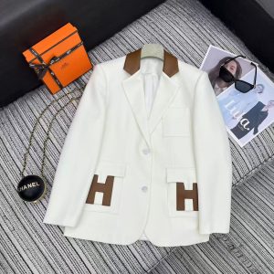 Hermes 26 Early Spring Series Lapel Blazer