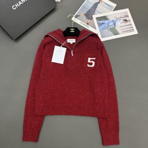 Chanel 26 Early Spring New Color Dot Wool Cardigan