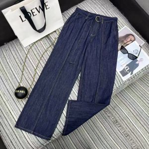 Loewe 26 Early Spring Series Wide Leg Jeans