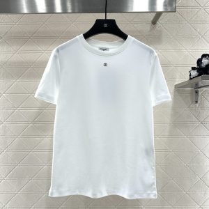 Chanel 26 Early Spring New Beaded Logo Tee