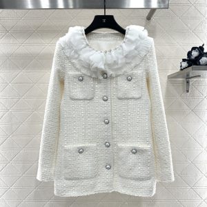 Chanel 26 Early Spring New Beaded Blazer Shorts Set