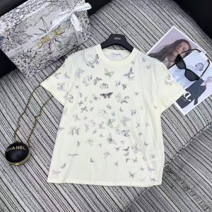 Dior 26 Early Spring Butterfly Print Tee