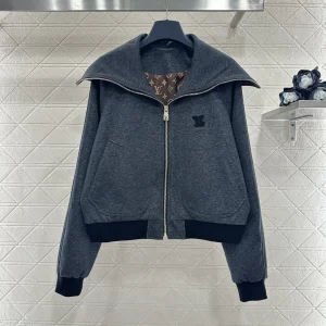 Louis Vuitton 26 Early Spring New Zip Jacket Pants Set