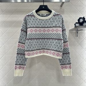 Miu Miu 26 Early Spring New Fair Isle Sweater