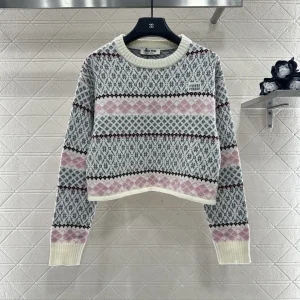 Miu Miu 26 Early Spring New Fair Isle Sweater