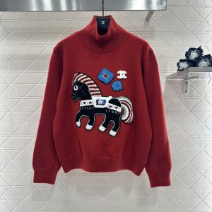 Chanel 26 Early Spring New Year Pony Sweater