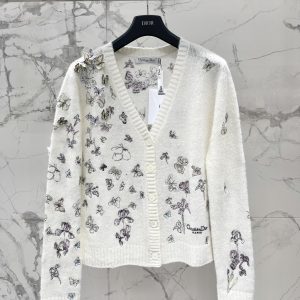 Dior 26 Early Spring New 3D Butterfly Cardigan