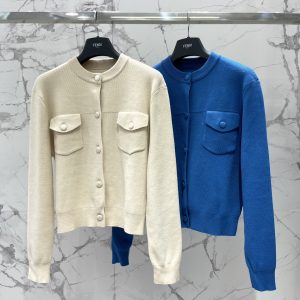 Fendi 26 Early Spring New Minimalist Cardigan