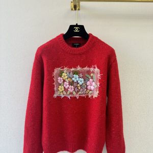 Chanel 26 Early Spring New Round Neck Pullover