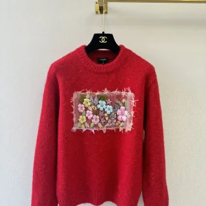 Chanel 26 Early Spring New Round Neck Pullover