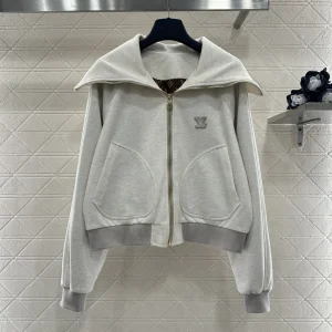 Louis Vuitton 26 Early Spring New Zip Jacket Pants Set