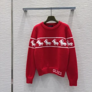 Gucci Full Print Jacquard Jeans