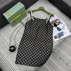 Gucci 2025FW Tweed Mid-Length Coat